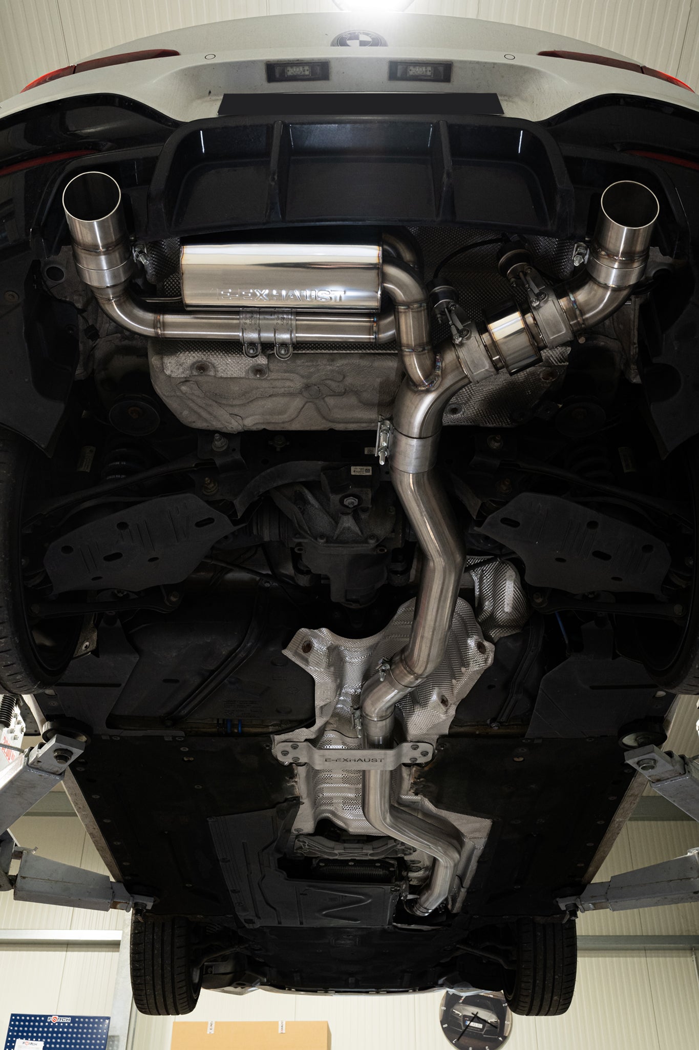 3.5" ULTRA Abgasanlage - BMW F-Modell M140i ohne OPF