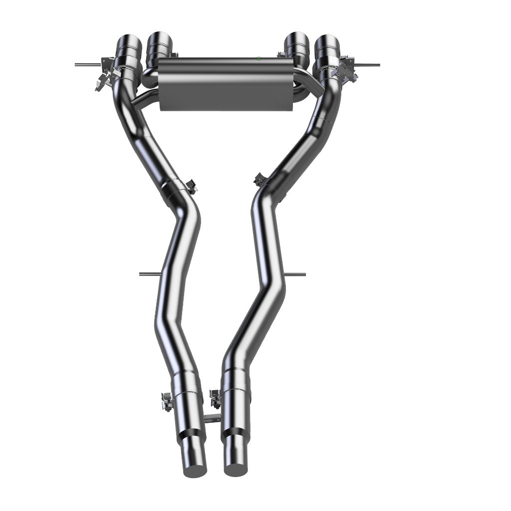 3.5´" ULTRA Abgasanlage - BMW M3/M4 G80/G81/G82