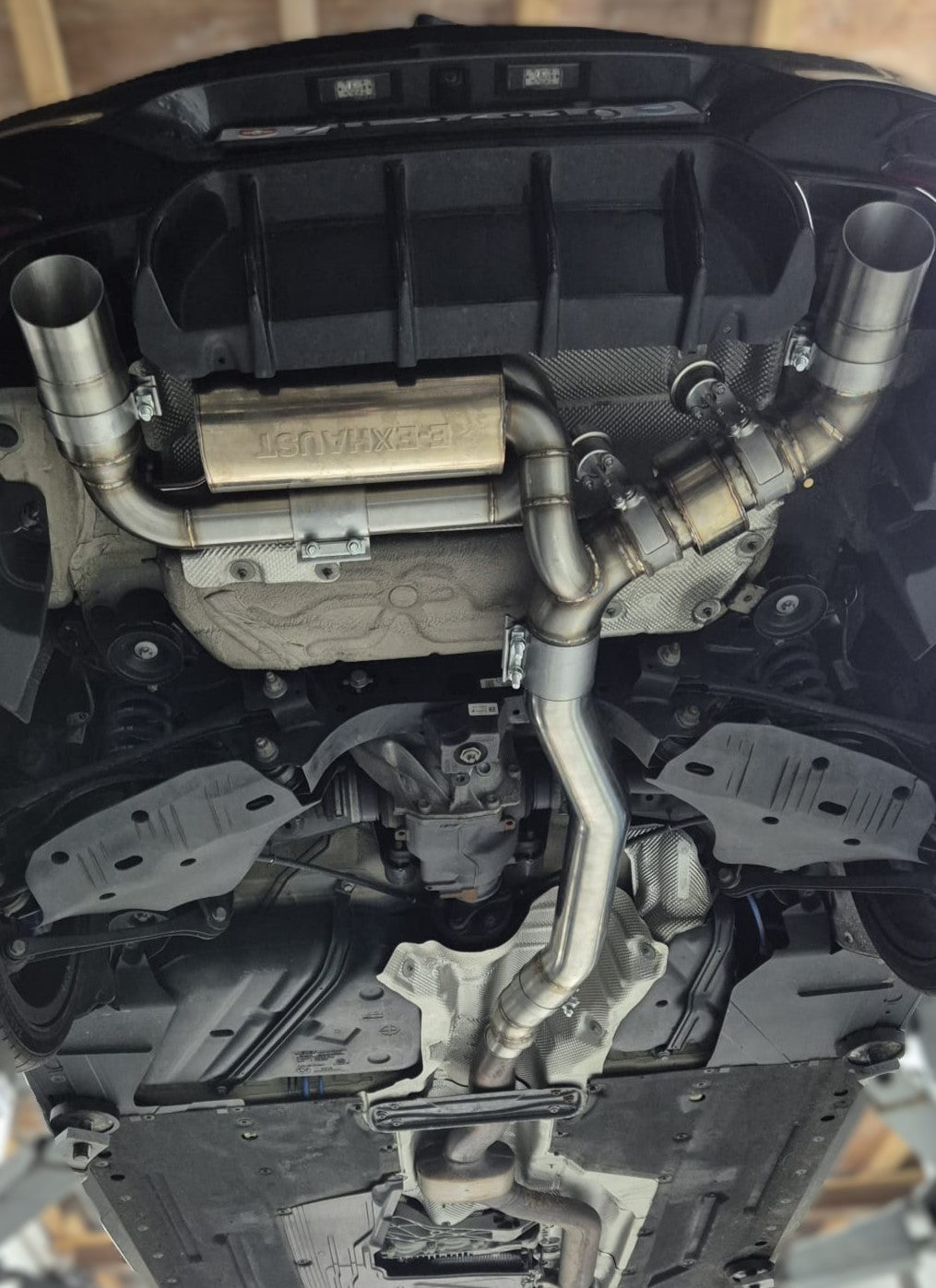 3.5" ULTRA Abgasanlage - BMW F-Modell M140i OPF